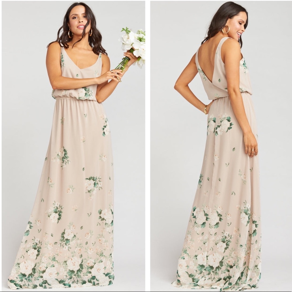 Show Me Your Mumu Kendall Floral Maxi Dress Small - Picture 1 of 7